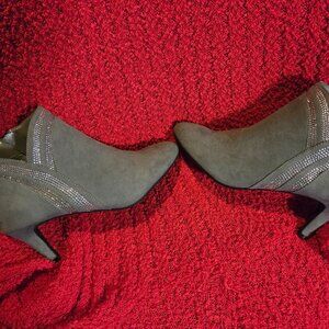 Karen Scott Halena Sparkle Booties, created for Macy's